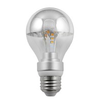 silver bowl light bulbs LED energy efficient